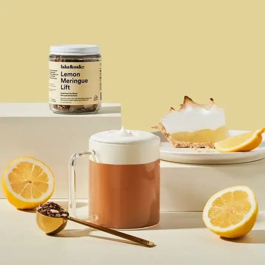 Lemon Meringue Lift – Superfood Tea Blend (70g) | Lake & Oak