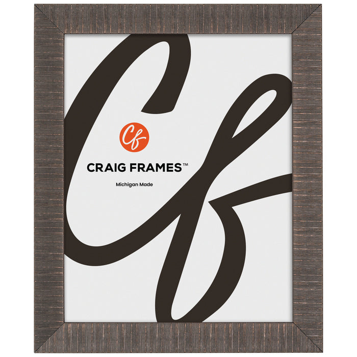 Linear 1", Aged Bronze Picture Frame