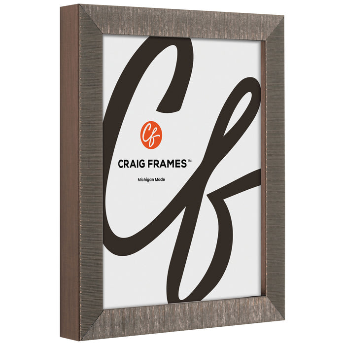 Linear 1", Aged Bronze Picture Frame