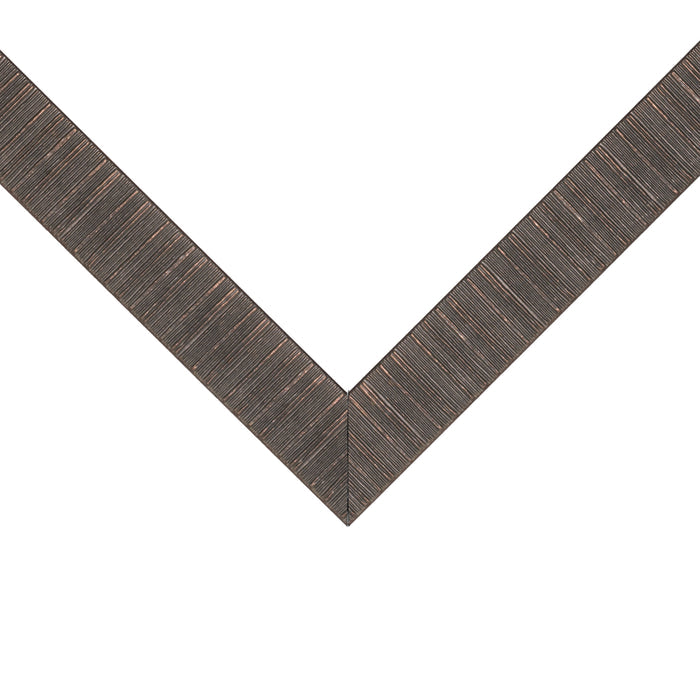 Linear 1", Aged Bronze Picture Frame