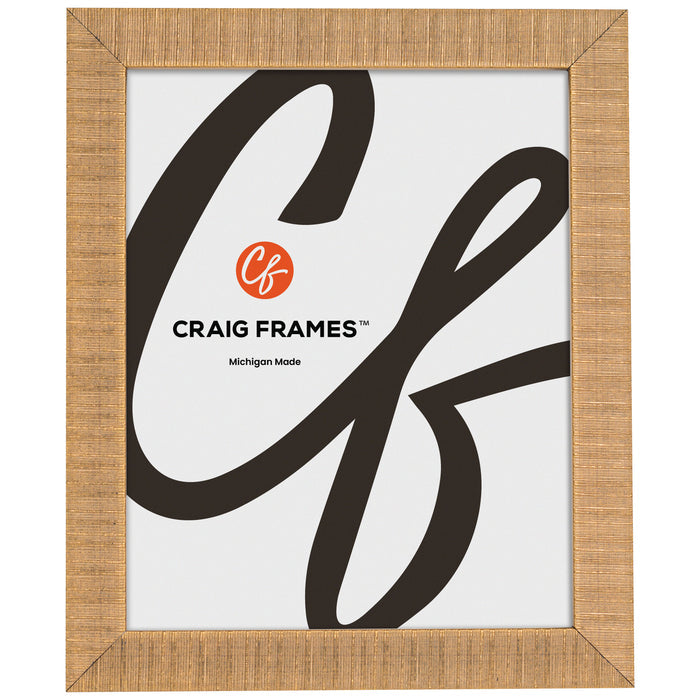 Linear 1", Aged Gold Picture Frame