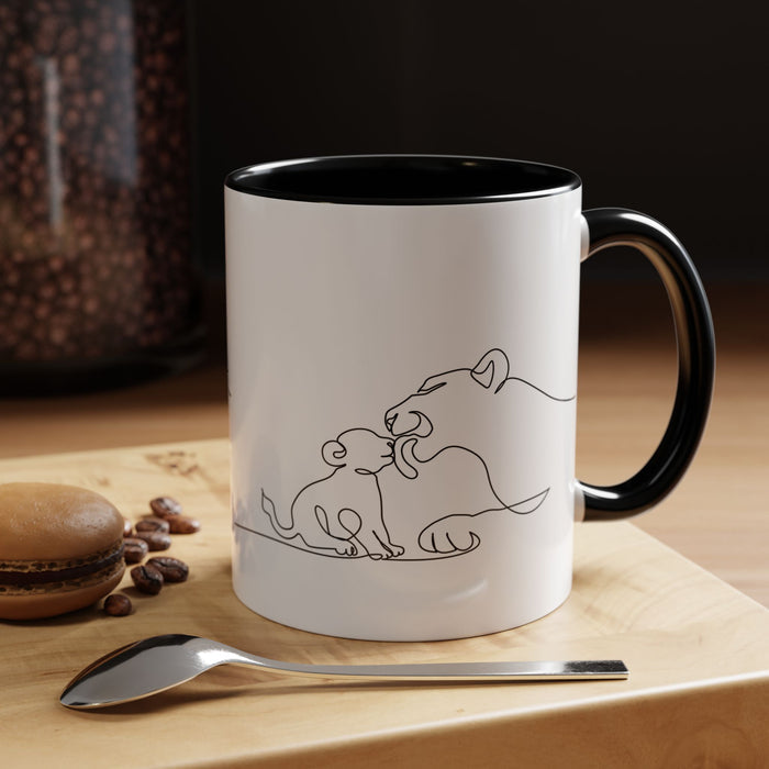 Lioness and Cub Mug