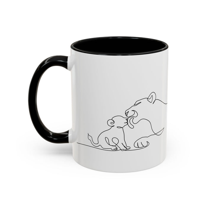 Lioness and Cub Mug