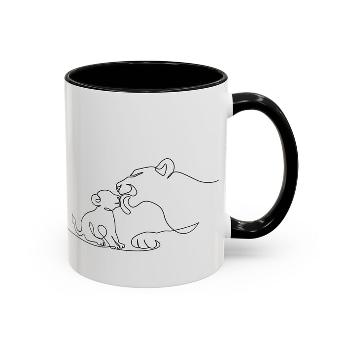 Lioness and Cub Mug