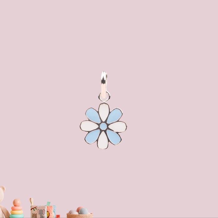 Little Blue Flower Necklace