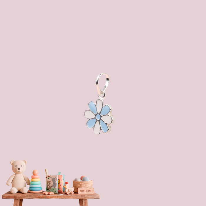 Little Blue Flower Necklace