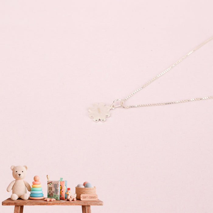 Little Blue Flower Necklace