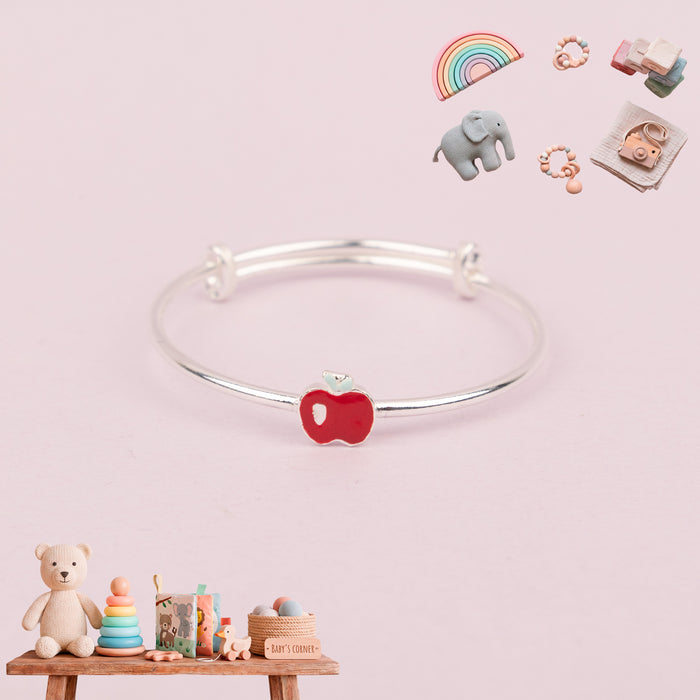 Little Red Apple Adjustable Baby Kada