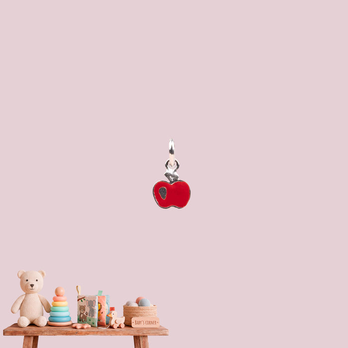 Little Red Apple Necklace