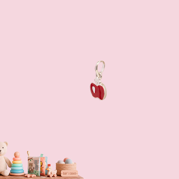 Little Red Apple Necklace