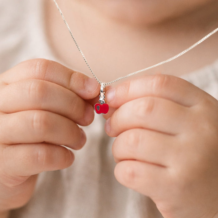 Little Red Apple Pendant