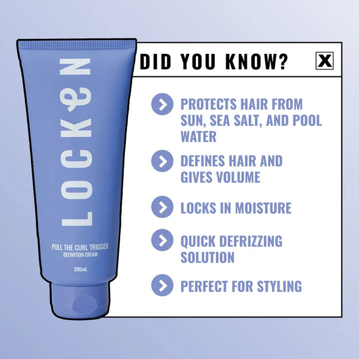 Locken Definition Cream Pull the Curl Trigger 200Ml