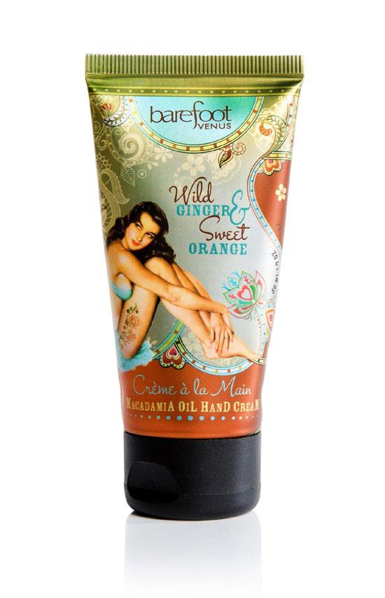 Macadamia Oil Hand Cream - Wild Ginger & Sweet Orange