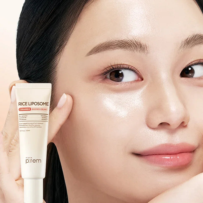 [make p:rem] Rice Liposome Ceramide Barrier Cream 50ml - Ballagrio