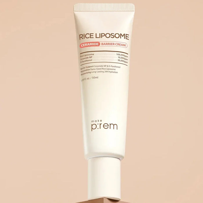 [make p:rem] Rice Liposome Ceramide Barrier Cream 50ml - Ballagrio