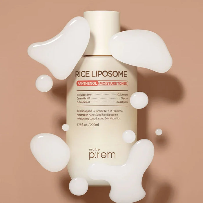 [make p:rem] Rice Liposome Panthenol Moisture Toner 200ml - Ballagrio
