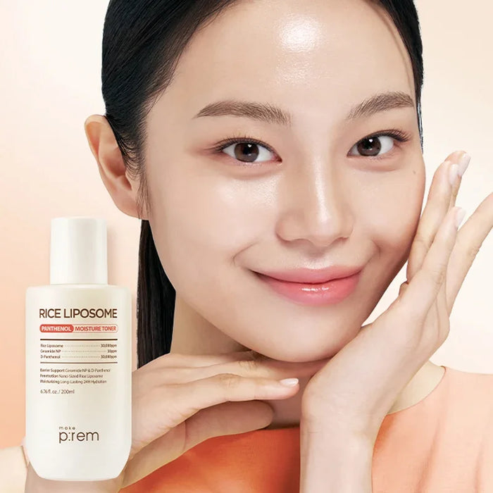 [make p:rem] Rice Liposome Panthenol Moisture Toner 200ml - Ballagrio