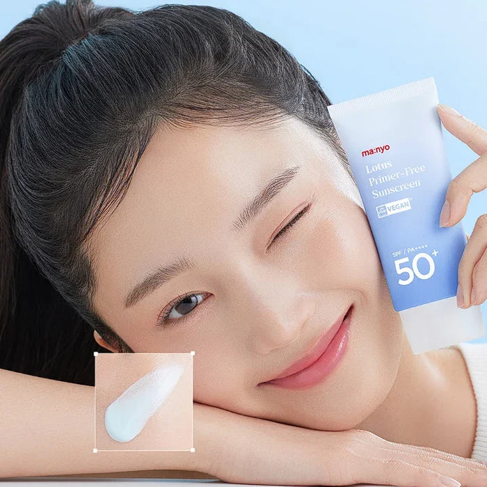 [Manyo Factory] Lotus Primer-Free Sunscreen SPF 50+ PA++++ 50ml - Ballagrio