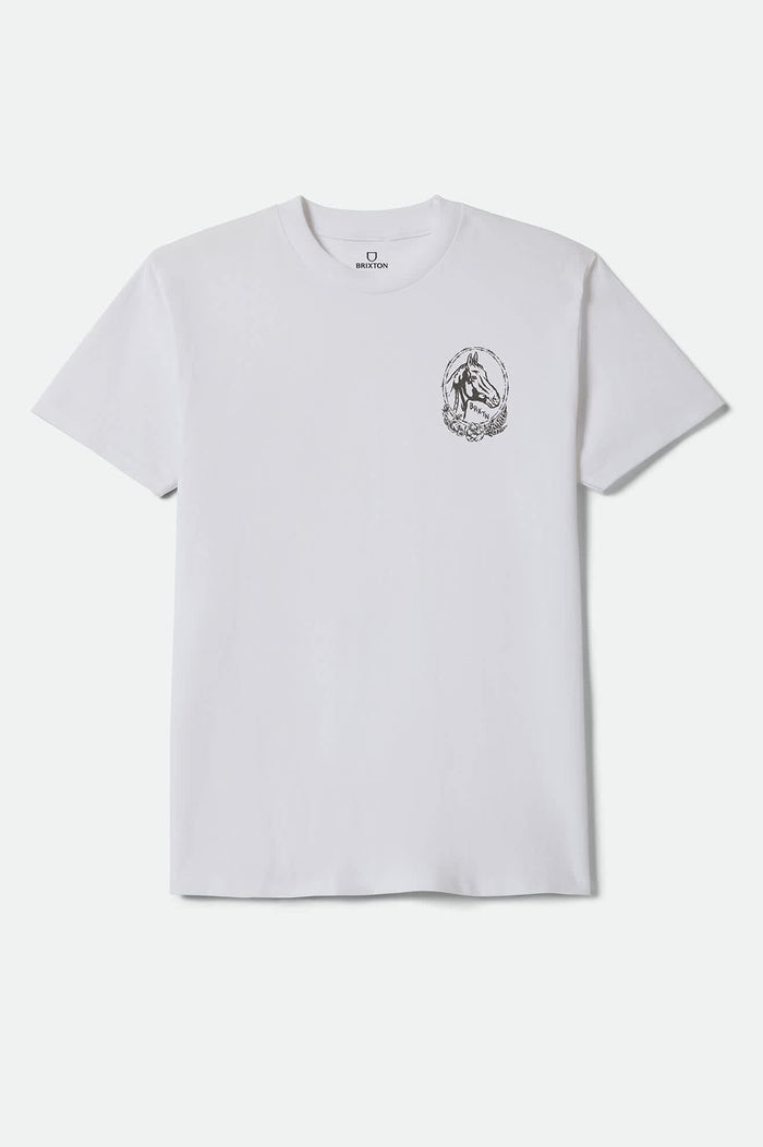 Men's Marley Standard T-Shirt in the color White - Front Product View