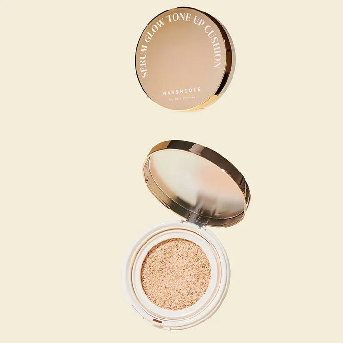 [MARSHIQUE] Serum Glow Tone Up Cushion SPF 50+ PA++++ 12g