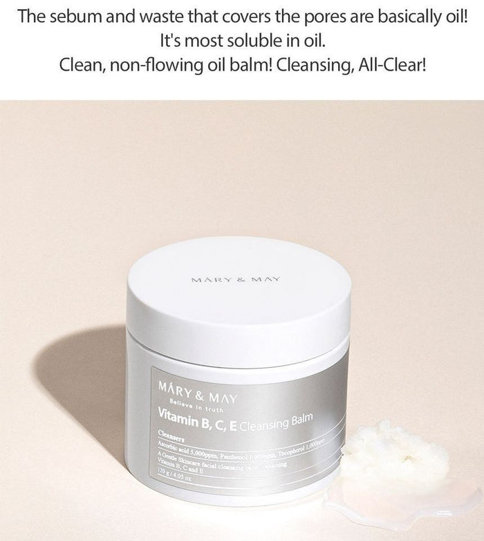 Mary & May Vitamin B, C, E Cleansing Balm 120g