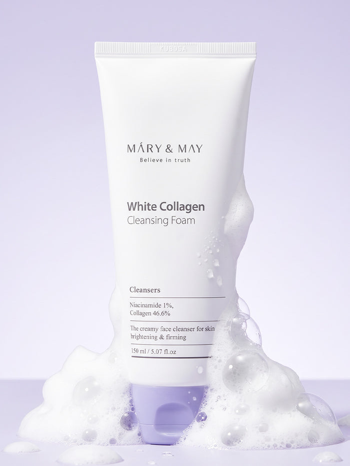Mary & May White Collagen Cleansing Foam