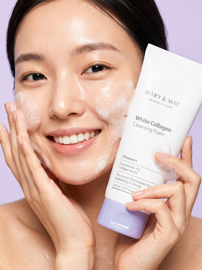 Mary & May White Collagen Cleansing Foam