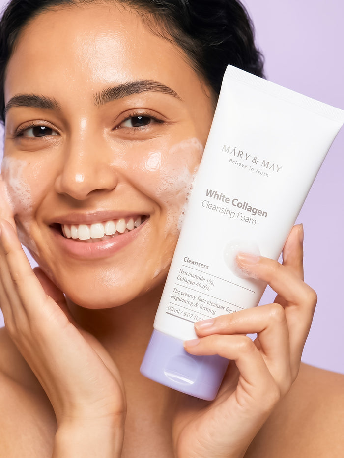 Mary & May White Collagen Cleansing Foam