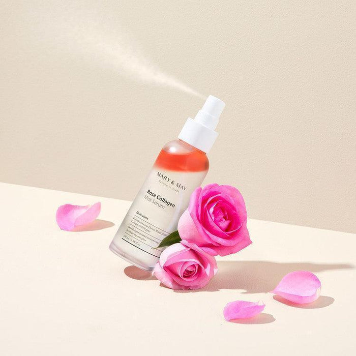 [Mary&May] Rose Collagen Mist Serum 100ml - Ballagrio