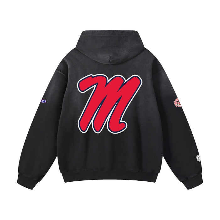 Marysville Heavyweight Sunfade Oversized Hoodie - Memento Mori Clothing