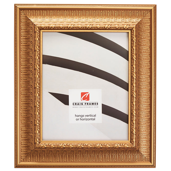 Maximus 2.625", Ornate Roman Gold Picture Frame