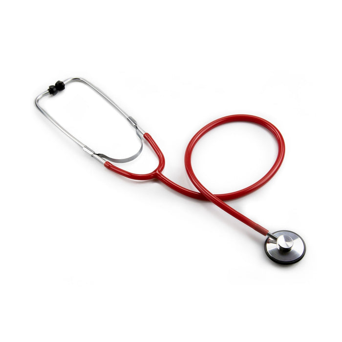 McKesson Entrust Performance Nurse Stethoscope, Red, 21" Tube - 01-660RGM-Single - LL Medico