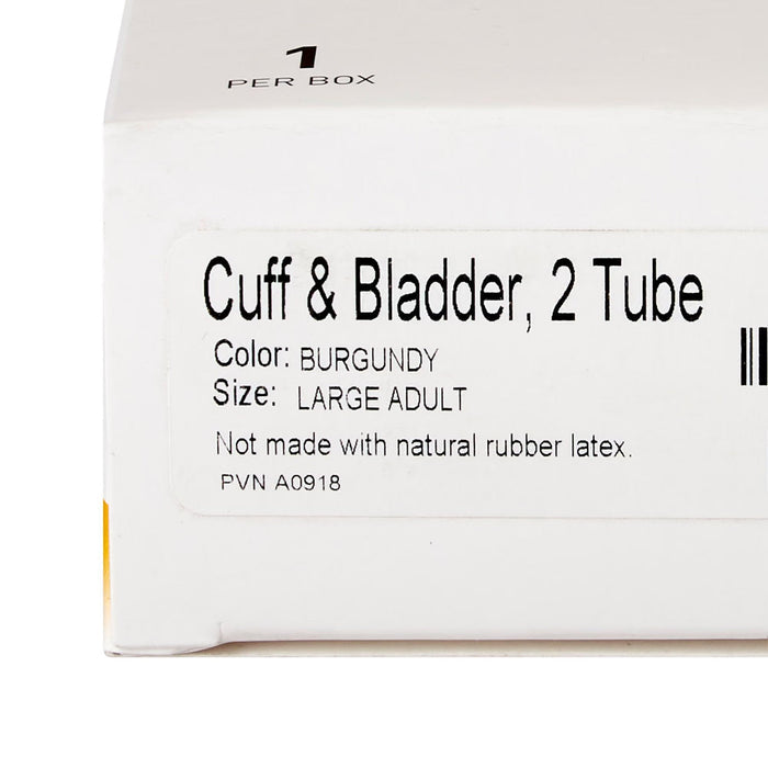 McKesson Reusable Blood Pressure Cuff, Large Adult, 34 to 50 cm - 01-845-12XBD-2GM-Box - LL Medico