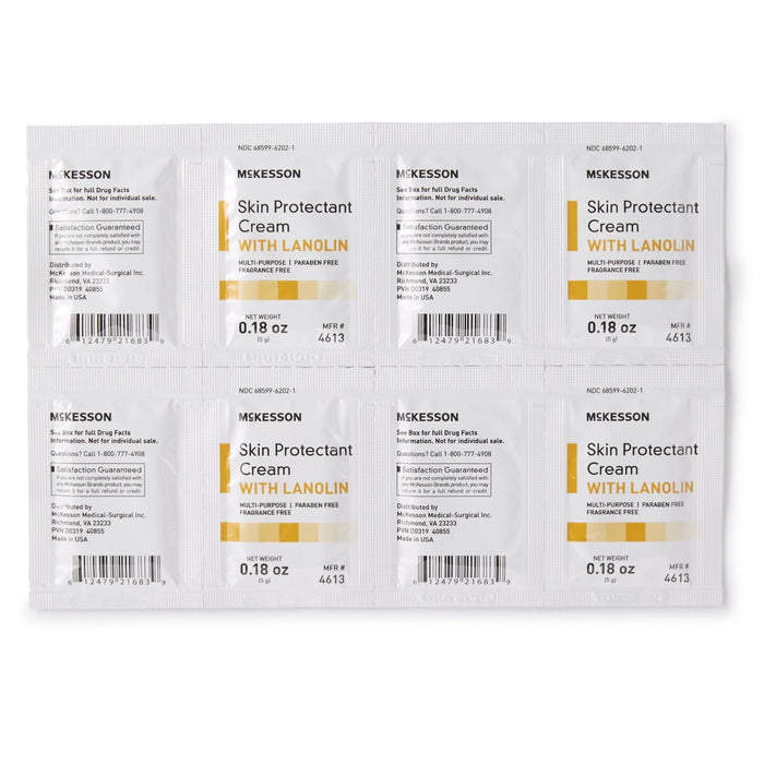McKesson Skin Protectant Cream with Lanolin, Unscented - 4613-Box - LL Medico