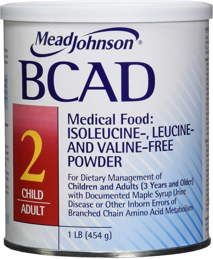 Mead Johnson BCAD 2 Medical Food Powder, Vanilla, 1 lb - 891501-Single - LL Medico