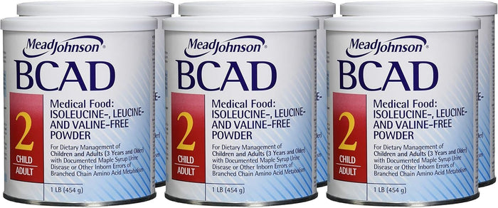Mead Johnson BCAD 2 Medical Food Powder, Vanilla, 1 lb - 891501-Single - LL Medico