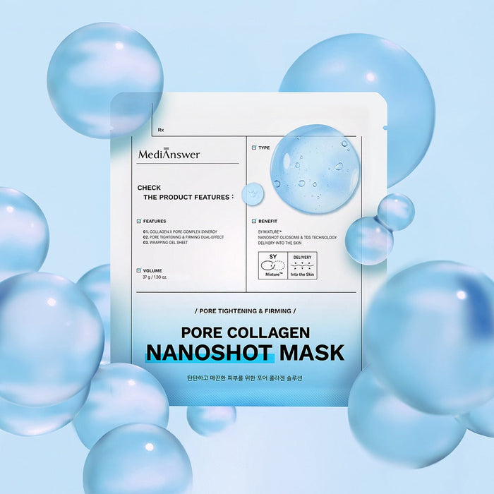 [MediAnswer] Pore Collagen Nanoshot Mask