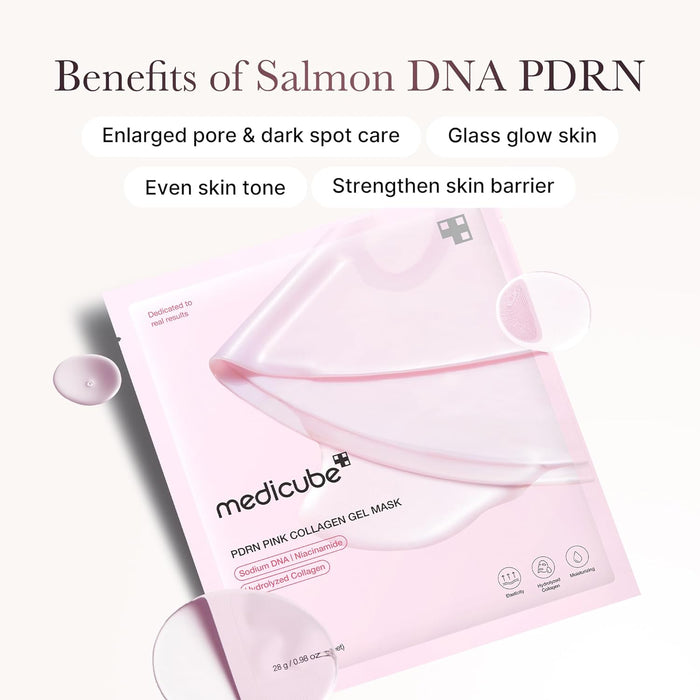 Medicube PDRN Pink Collagen Pink Mask