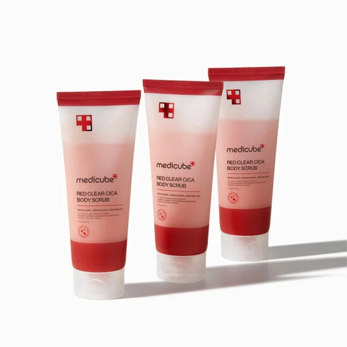 [medicube] Red Clear Cica Body Scrub 200g - Ballagrio