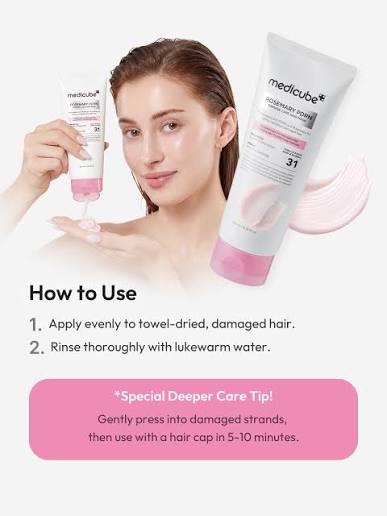Medicube Rosemary PDRN Damage Care Hair Mask 200Ml