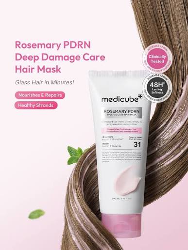 Medicube Rosemary PDRN Damage Care Hair Mask 200Ml