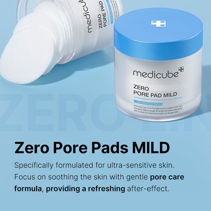 Medicube Zero Pore Pads Mild (70 pads) | GlamTouch UK