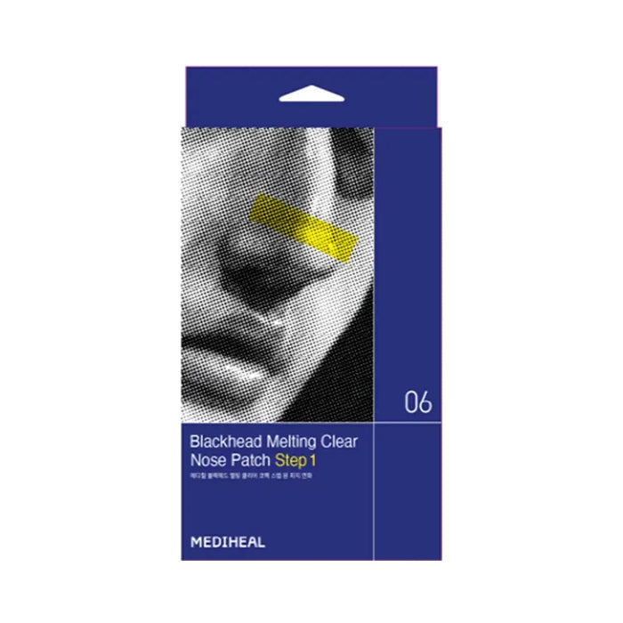 [MEDIHEAL] Blackhead Melting Clear Nose Patch 6EA - Ballagrio