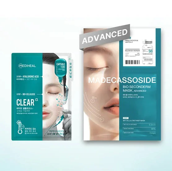 [MEDIHEAL] Madecassoside Bio Seconderm Mask 10EA - Ballagrio