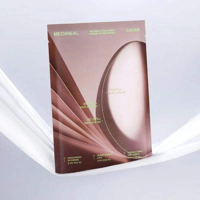 [MEDIHEAL] Retinol Collagen Cream Lifting Mask 30ml*4EA - Ballagrio