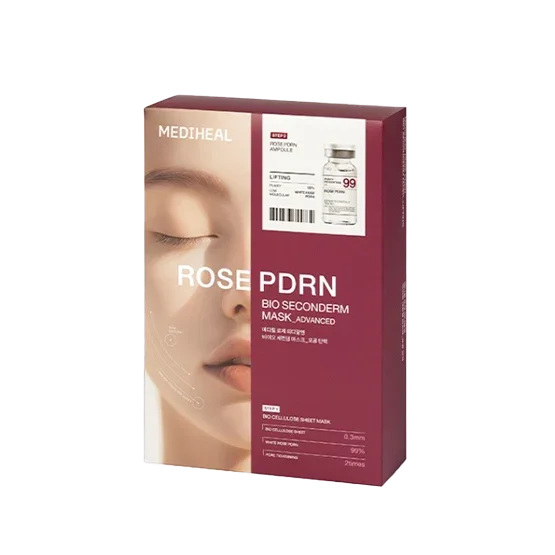 [MEDIHEAL] Rose PDRN Bio Seconderm Mask 10EA - Ballagrio