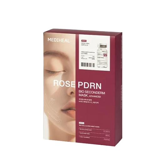 [MEDIHEAL] Rose PDRN Bio Seconderm Mask 10EA - Ballagrio
