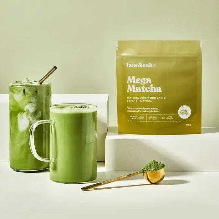 Mega Matcha – Superfood Latte Blend (80 g) | Lake & Oak