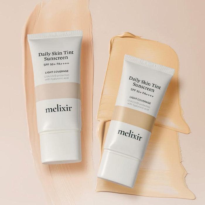 [melixir] Daily Skin Tint Sunscreen (2 Colors) SPF 50+ PA++++ 50ml - Ballagrio