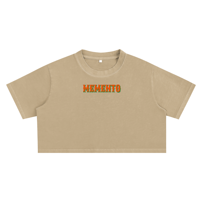 Members Only Crop Top - Memento Mori Clothing
